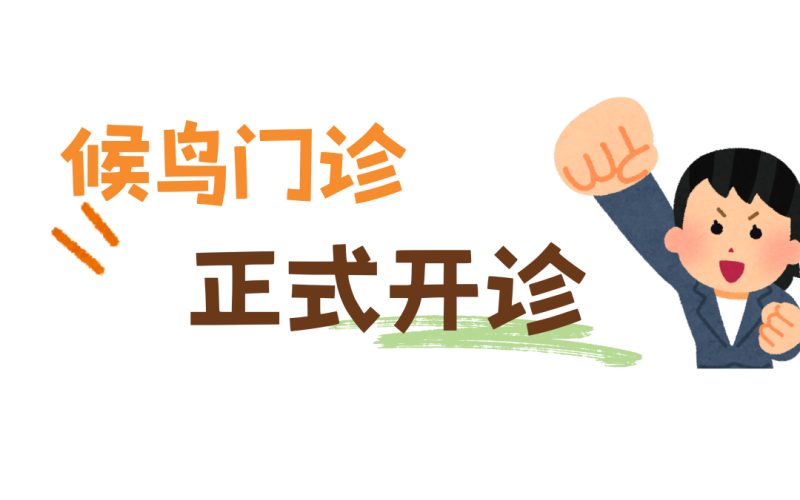 南飞越冬，先过&ldquo;健康适应关&rdquo;！我院候鸟门诊开诊啦